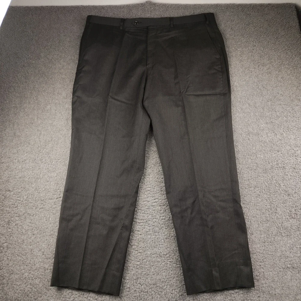 Jos A Bank Executive‎ Collection Wool Cashmere Dress Pants Mens 40x27 Charcoal